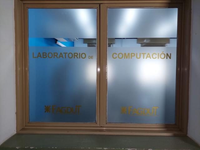 Laboratorio de Informática de FAGDUT en San Francisco